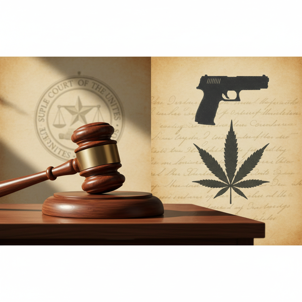 Supreme Court Could Overturn Federal Cannabis Gun Ban in 2026